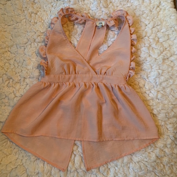 Blouse pink RIVER ISLAND SIZE 6 - Picture 5 of 5